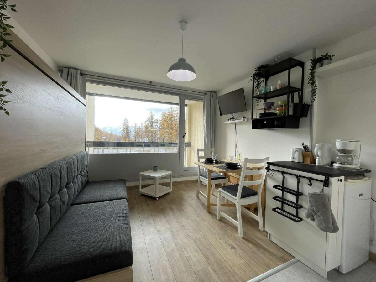 Studio Renove Au Pied Des Pistes, Balcon Ouest, 4 Couchages A Montgenevre - Fr-1-330D-129 Bagian luar foto