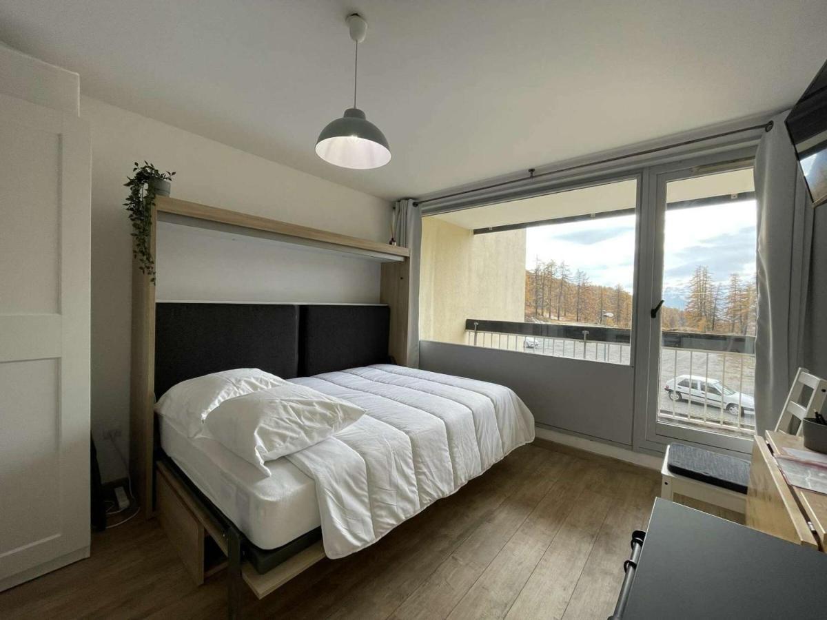 Studio Renove Au Pied Des Pistes, Balcon Ouest, 4 Couchages A Montgenevre - Fr-1-330D-129 Bagian luar foto